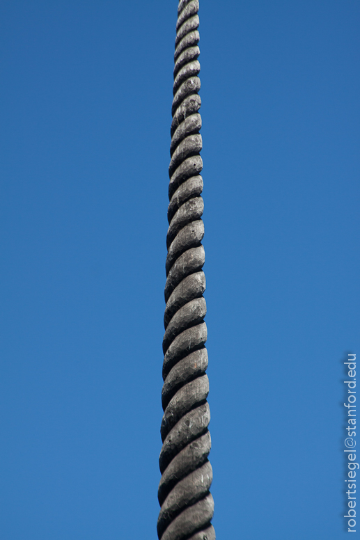 spiral statue